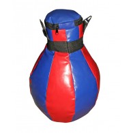 Груша боксёрская SM (армированный PVC) SM-013 8 кг Сине-красный